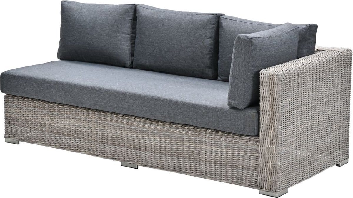 garden impressions tennessee loungebank arm links vintage willow texfiber