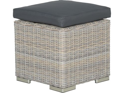 Garden Impressions Tennessee tuin hocker 45x45 cm - vintage willow