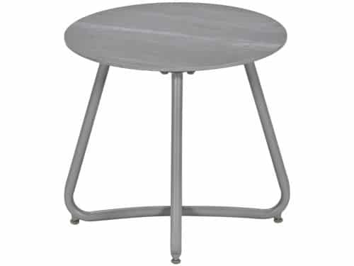 Garden Impressions Vento bijzettafel tuin - Ø45 cm taupe
