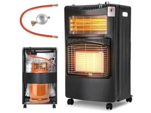 Gas- en elektrische heater 4200 W - Ideaal voor binnen