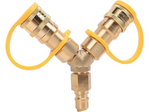 Gas Y Splitter - Dubbele Gasleiding - Buiten Koken