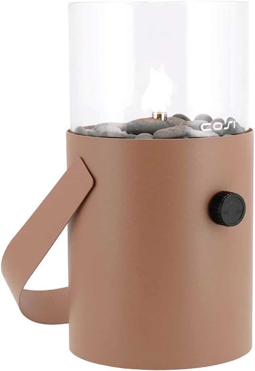 gaslantaarn buitenlamp sfeerverlichting tuin zonder ventilatie