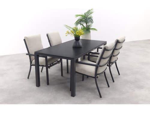 GI Sergio/Chaneo tuinset - 180x90 cm. - 5-delig