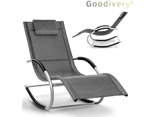 Goodivery® - Ligbed Tuin - Weerbestendige Ligstoel - Schommelligstoel