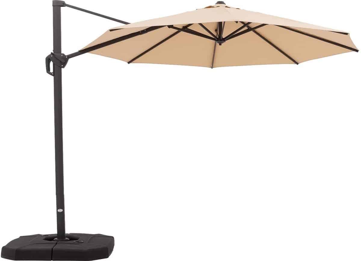 goossens parasol svea buitenstof bruin 300 x