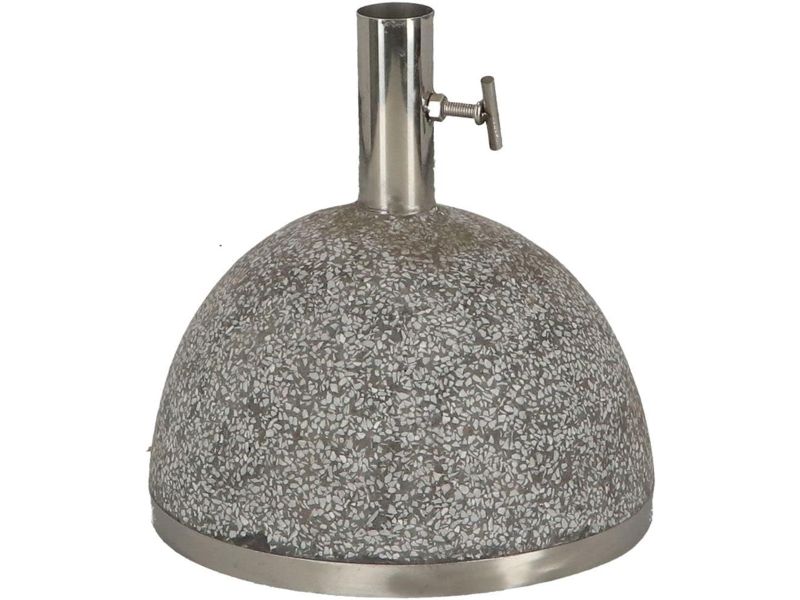 Granieten Parasolvoet - 11,5 kg - Compacte Tuinaccessoire - Grijs