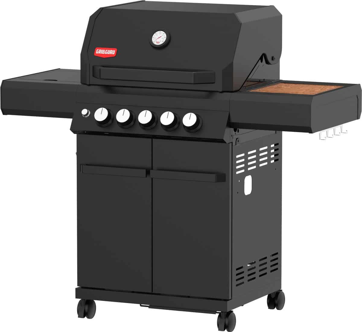 grill guru burner 3 gasbarbecue 2x hoofdbrander