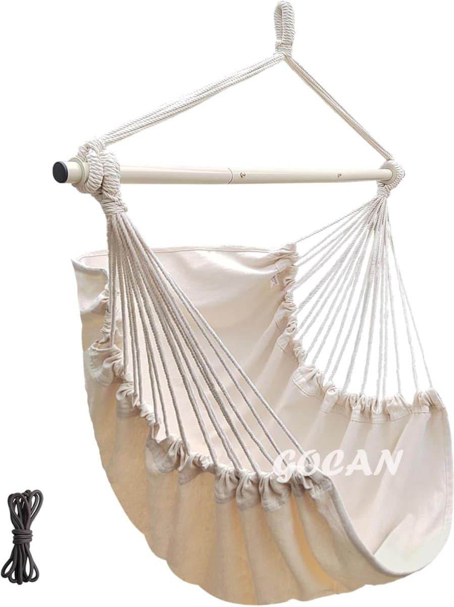 grote hangmat swing stoel 110 x 150cm belastbaar tot 150kg