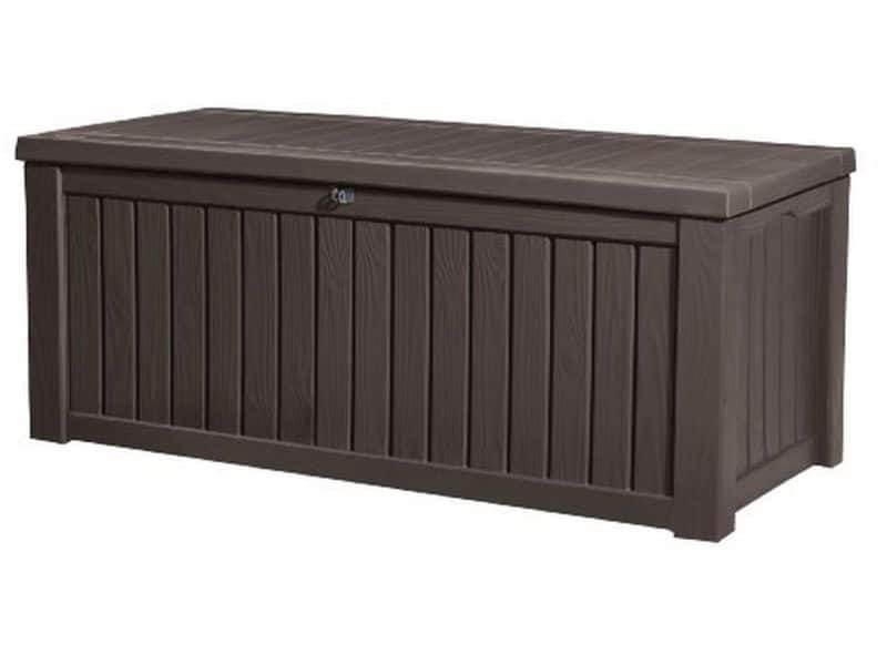 Grote Opbergbox voor Tuinaccessoires met Houten Look - 570 L