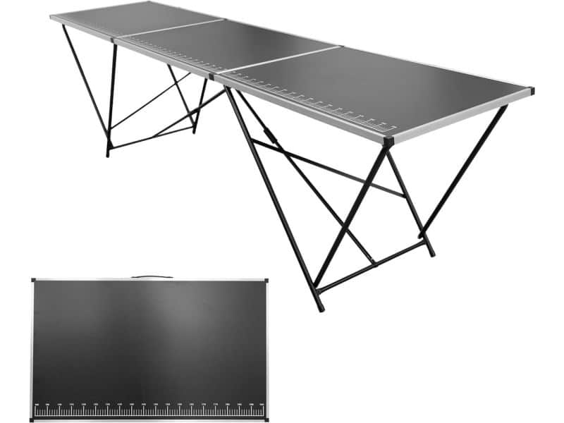 Grote Opvouwbare Werktafel 300 cm - Ideaal als Behangtafel of
