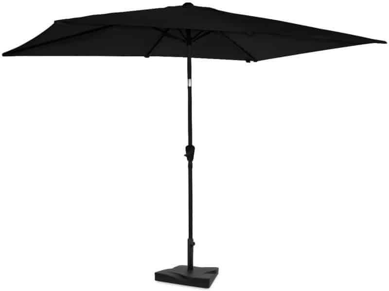 Grote Rechthoekige Parasol 200x300cm - Inclusief 20kg Parasolvoet - Kantelbaar
