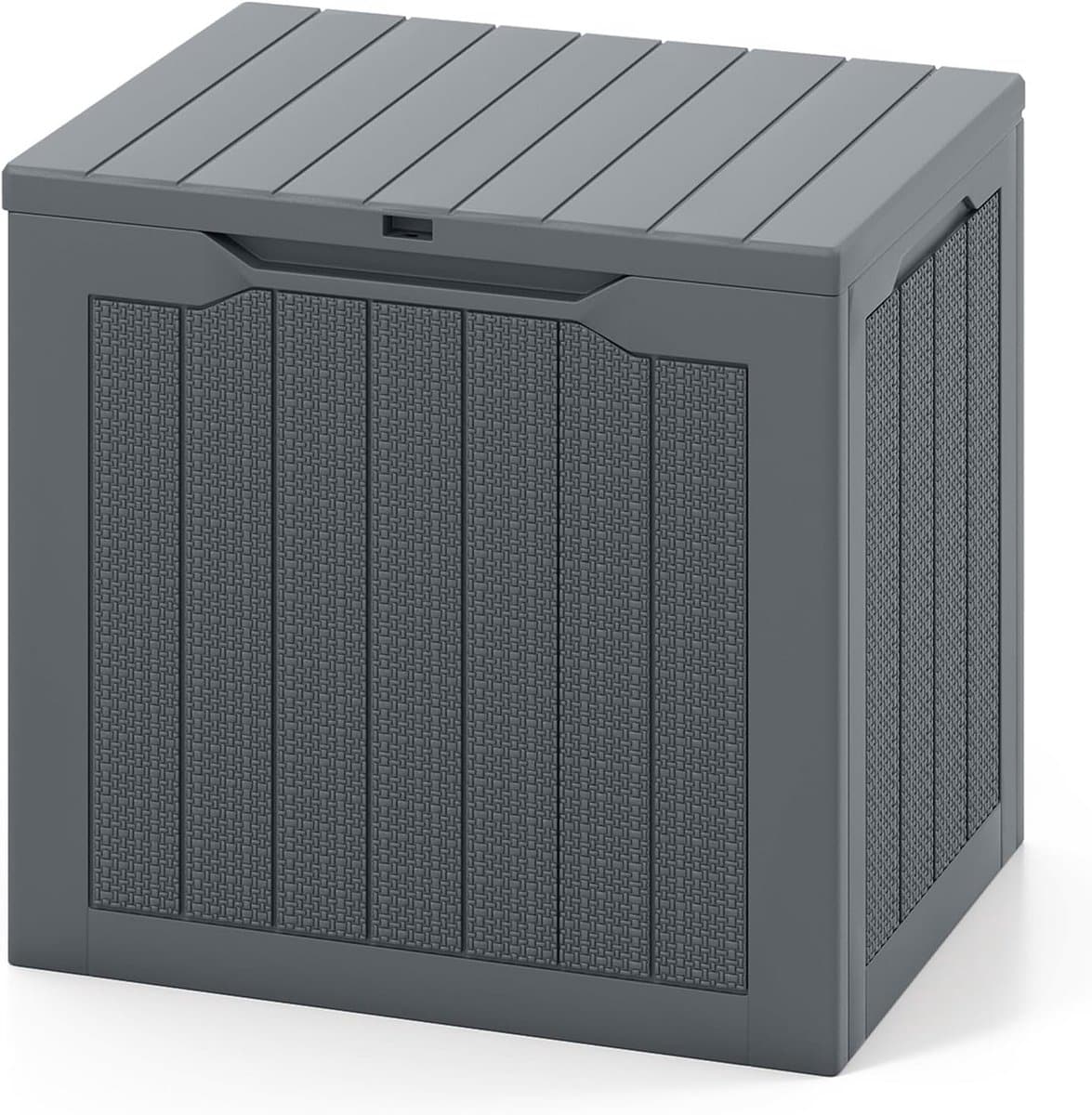 grote tuinbox 106l met afsluitbaar deksel voor kussens en buitenopslag