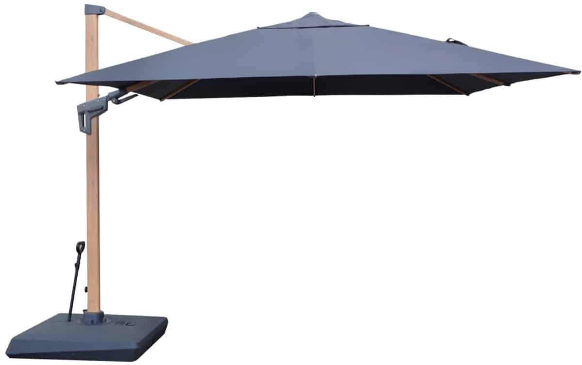 hamilton bay zweefparasol set levanto premium t2