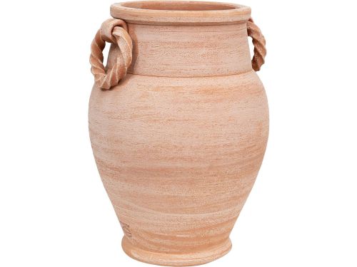 Handgemaakte Terracotta Parasolvoet - Geschikt voor Binnen en Buiten