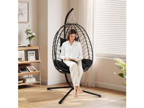 Hangstoel - Hangstoelen met Standaard - Eierstoel - Schommelstoel