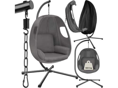 Hangstoel met standaard - Egg Chair - Cocoon - Buiten