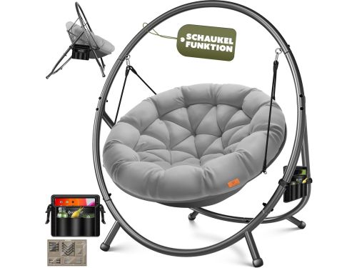 Hangstoel met standaard - Egg Chair - Cocoon - Zithoek