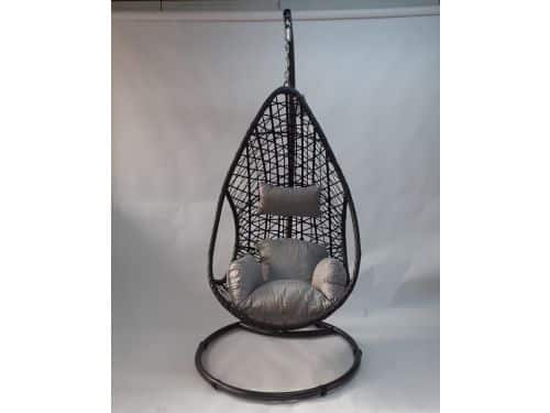 Hangstoel Mona relax Zwart (zonder standaard)