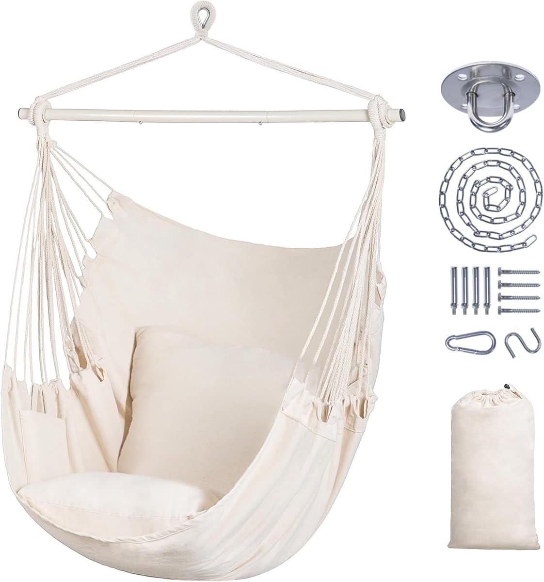 hangstoel schommelstoel zitten ontspannen buiten extra groot