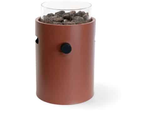 Happy Cocooning Tafelbrander Lumi Steel Coral Red - Ø 21.5