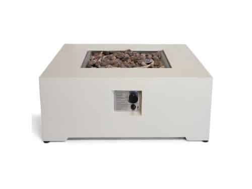 Happy Cocooning vuurtafel Estate vierkant 88 cm oyster beige