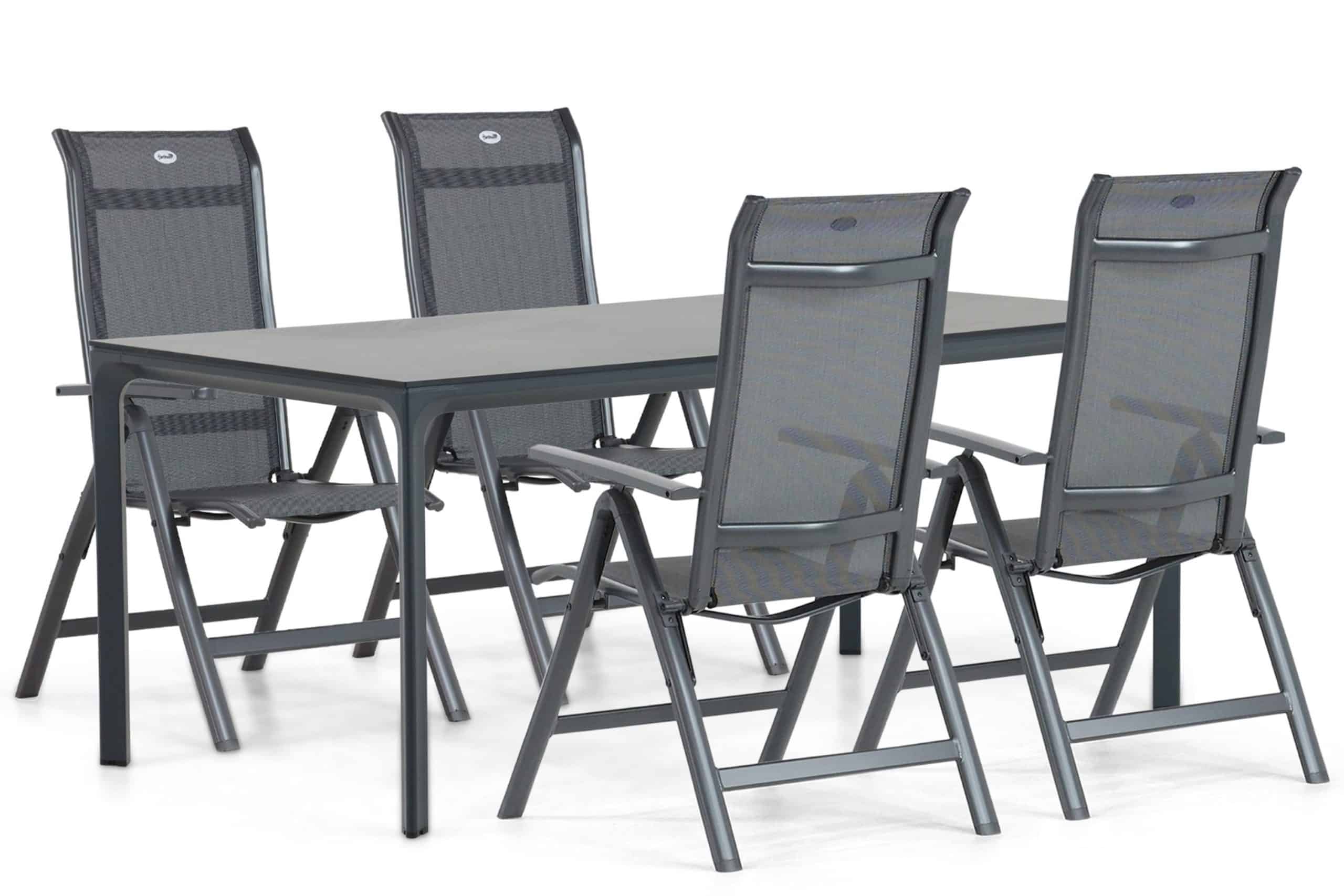 hartman alice/cesar 180 cm dining tuinset 5 delig