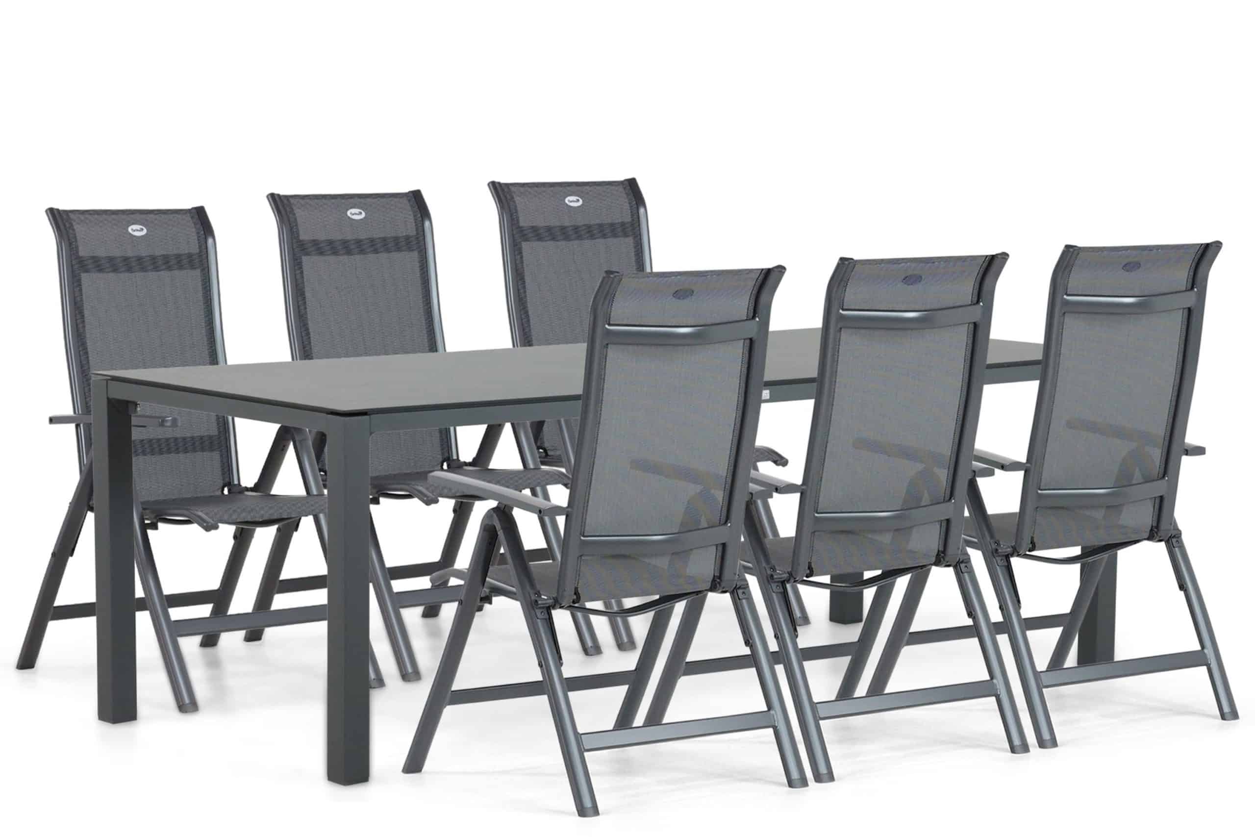 hartman alice/mateo 220 cm dining tuinset 7 delig
