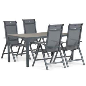 Hartman Alice/Solare 160 cm dining tuinset 5-delig