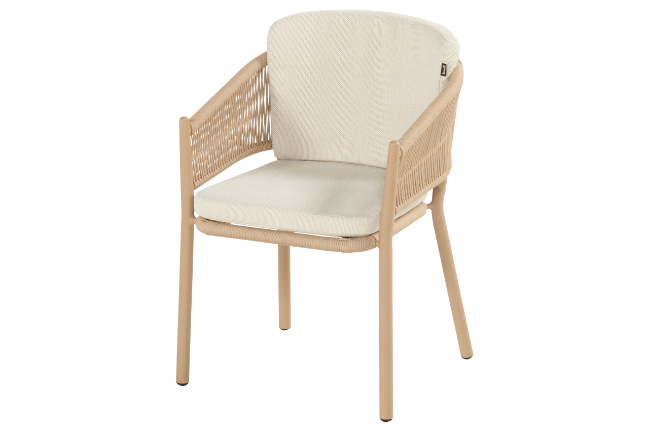 hartman altea dining tuinstoel cappuccino