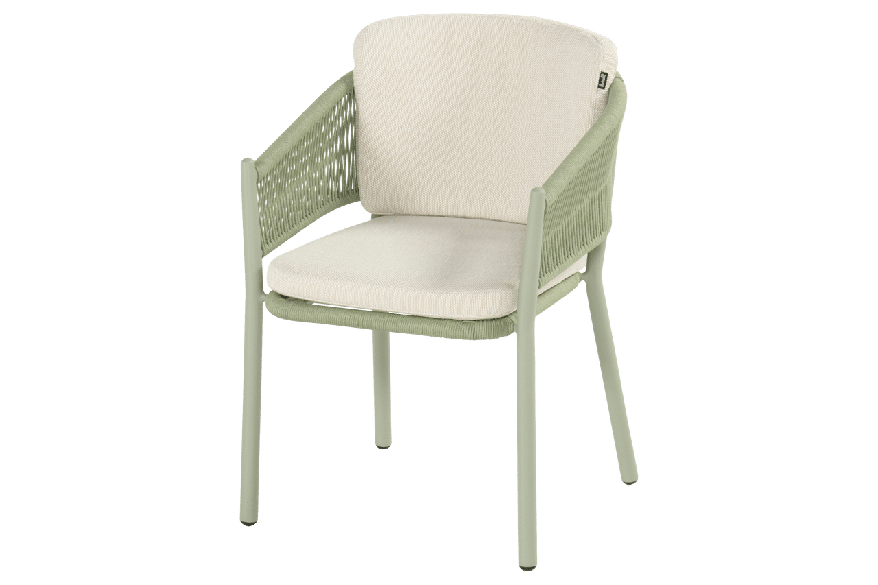 hartman altea dining tuinstoel soft green