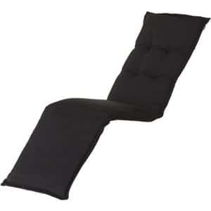 Hartman deckchair tuinkussen Havana 200x46x9 cm - donkergrijs