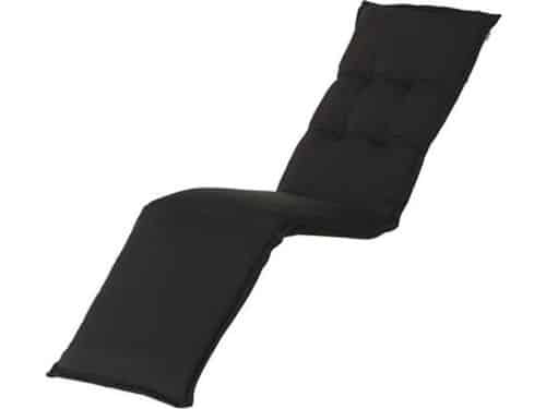 Hartman deckchair tuinkussen Havana 200x46x9 cm - donkergrijs