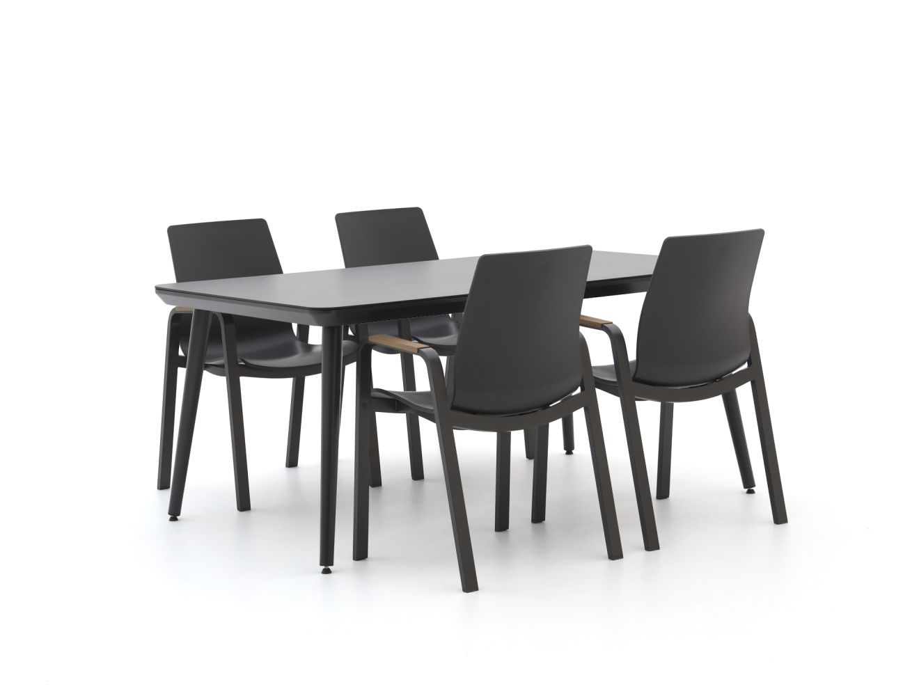 hartman flow/sophie studio 170cm dining tuinset 5 delig laagste prijsgarantie!