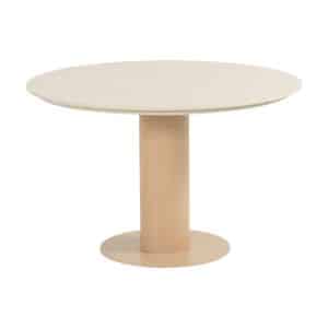 Hartman Girona tuintafel 120 cm rond kolom cappuccino