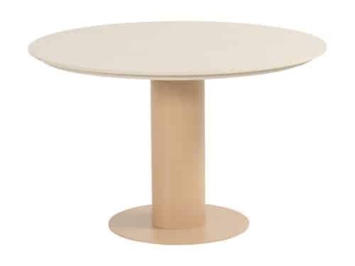 Hartman Girona tuintafel 120 cm rond kolom cappuccino