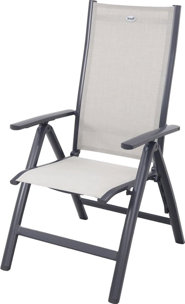 hartman monza verstelbare tuinstoel alu