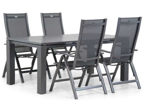 Hartman Royal Club/Alaska 180 cm dining tuinset 5-delig