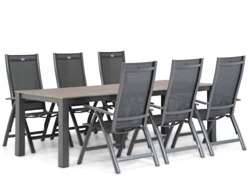 Hartman Royal Club/Valley 240 cm dining tuinset 7-delig