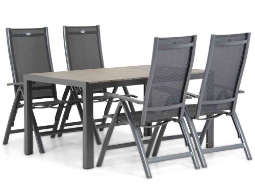 Hartman Royal Club/Young 155 cm dining tuinset 5-delig