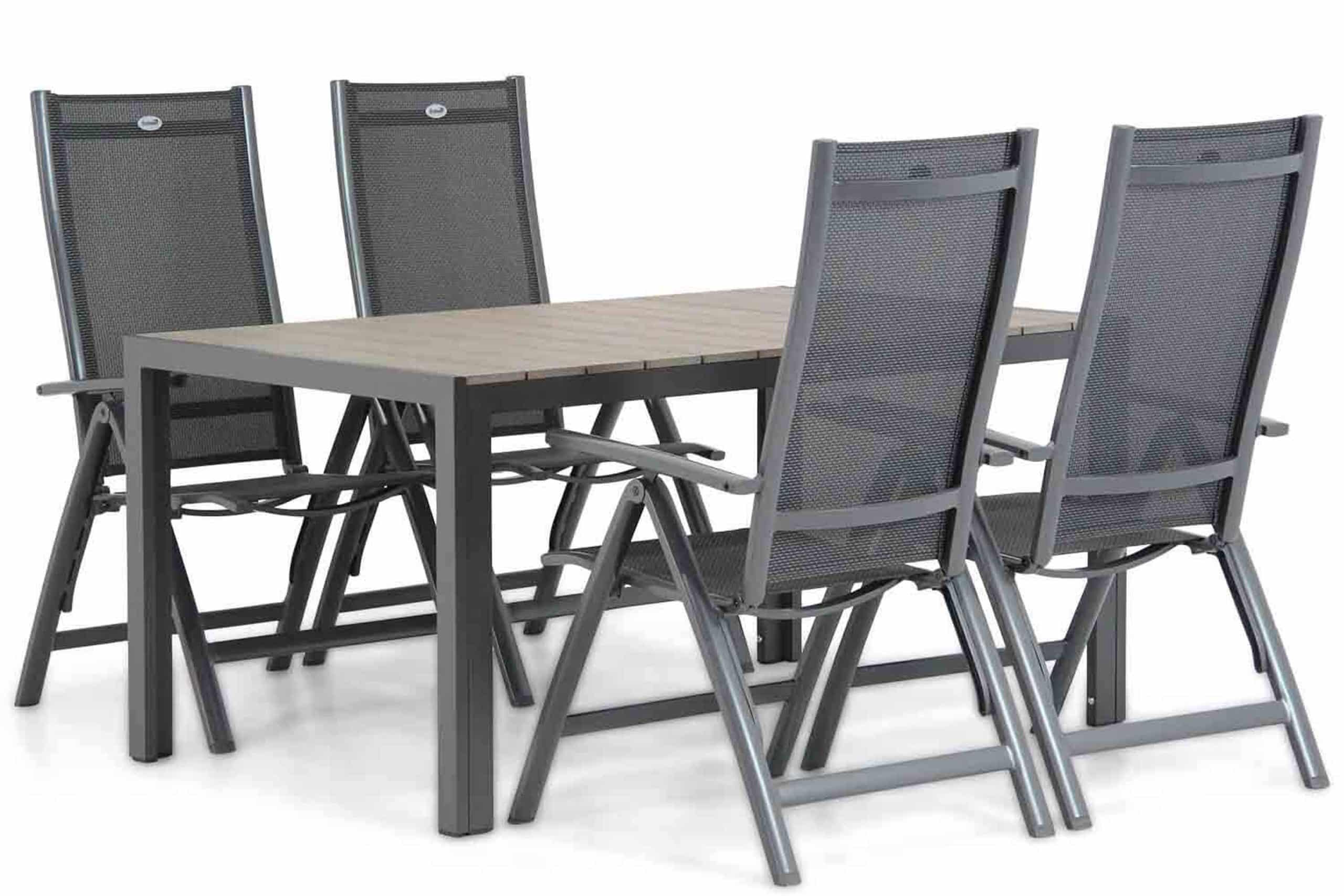 hartman royal club/young 155 cm dining tuinset 5 delig