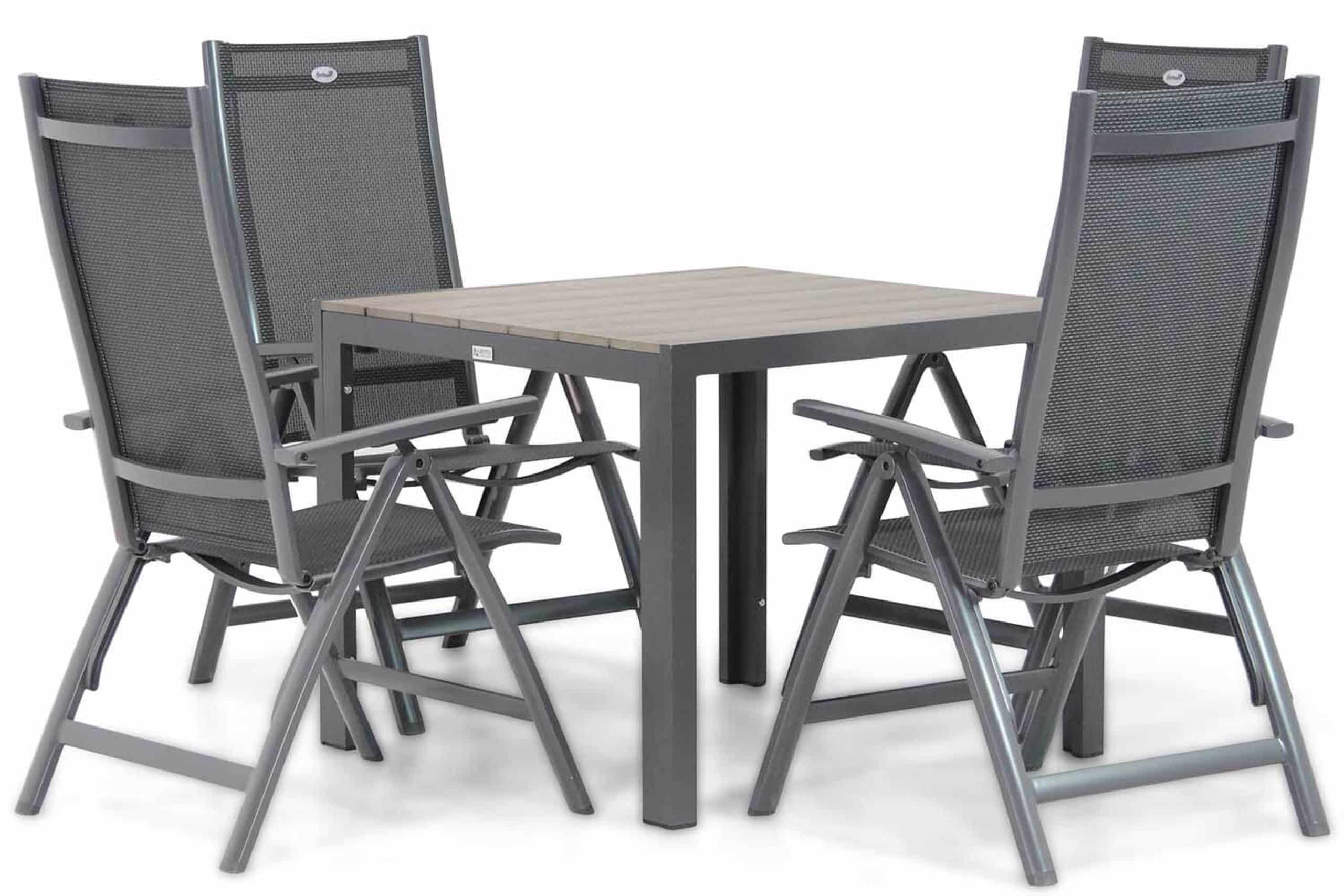 hartman royal club/young 92 cm dining tuinset 5 delig