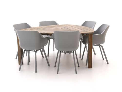 Hartman Sophie Element/Rough-S Triangular 170cm dining tuinset 7-delig - Laagste prijsgarantie!