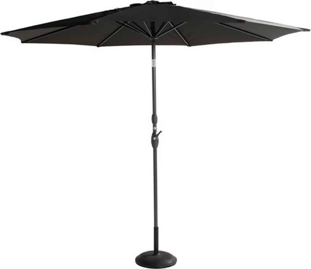 hartman sunline parasol 300cm grijs 14098178 aluminium 8711268610031