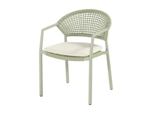 Hartman Taragona stapelbare dining stoel soft geen