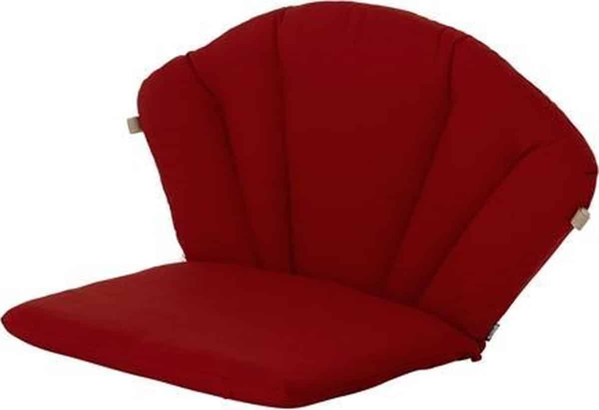 hartman toledo tuinstoelkussen havana 80x50x6 cm rood