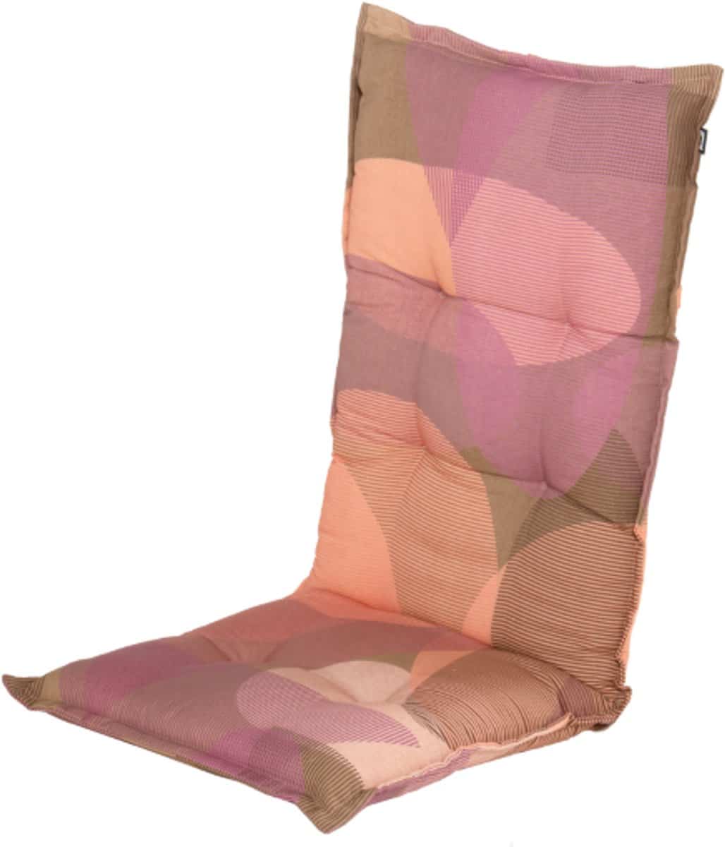 hartman tuinkussen milan fuchsia hoge rug