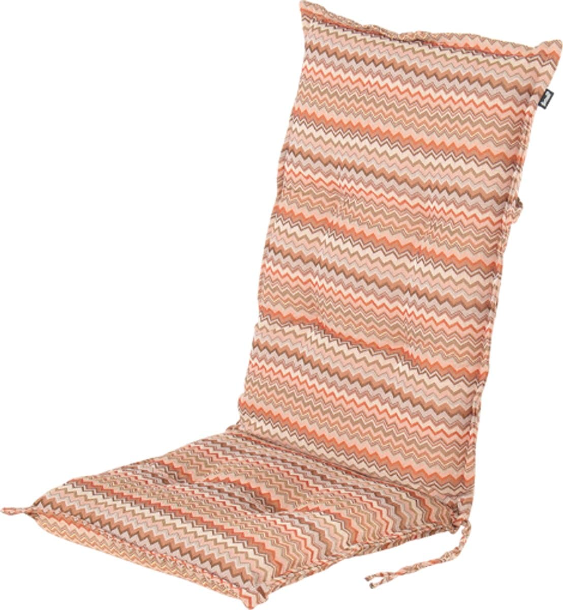 hartman tuinstoel kussen anne coral print hoge