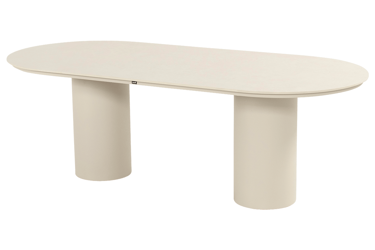 hartman valencia ovale tuintafel 220×100 sand