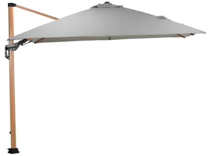 Hawaii Deluxe parasol - 300x300cm - light teaklook - royal