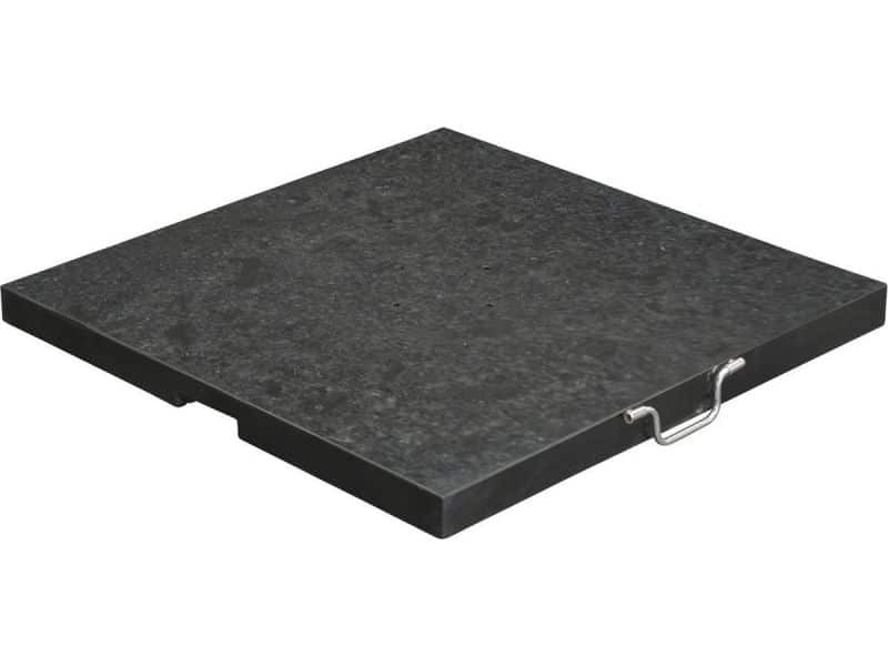 Hawaii granieten parasolvoet - 90 kg - royal antraciet